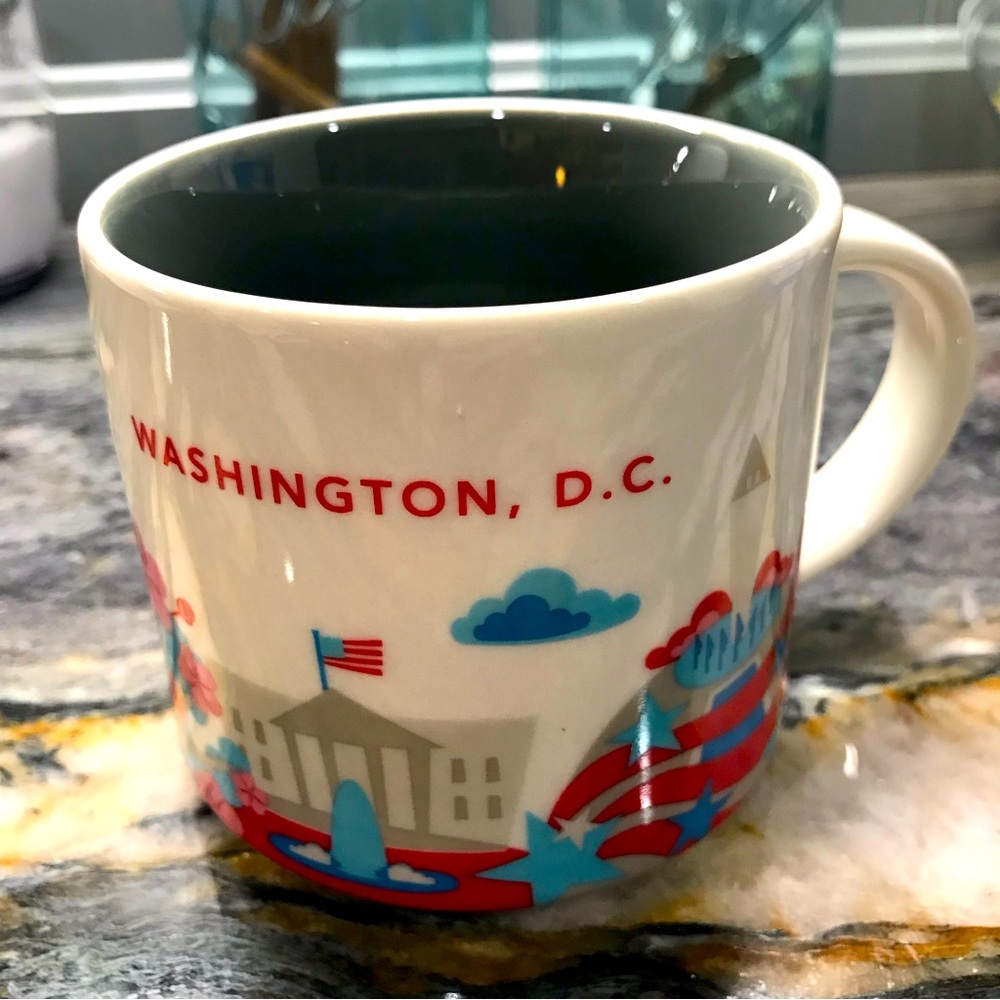 Starbucks “You Are Here” Coffee Mug | Location - WASHINGTON DC| 2014 | Like New